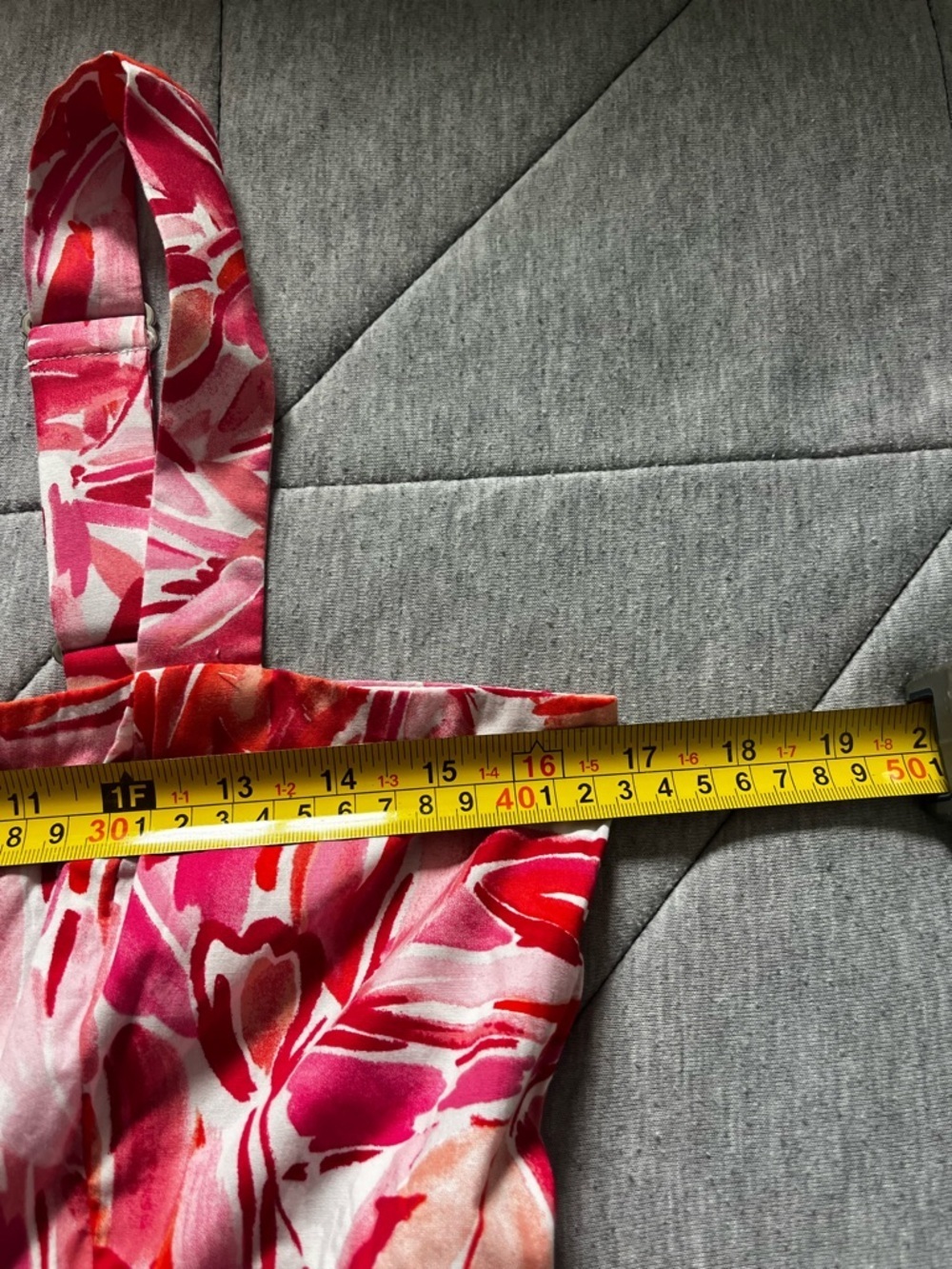 London Times Red and Pink Floral Maxi Dress - Picture 7 of 7